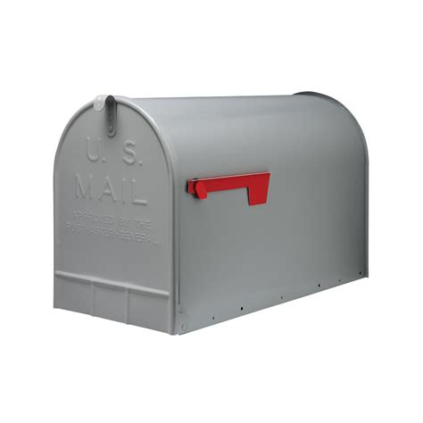 galvanised metal post box|heavy duty mailbox and post.